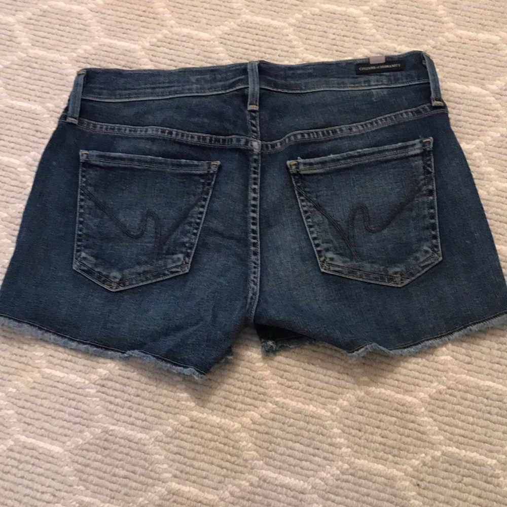 Citizens of Humanity Cut-Off Denim Shorts